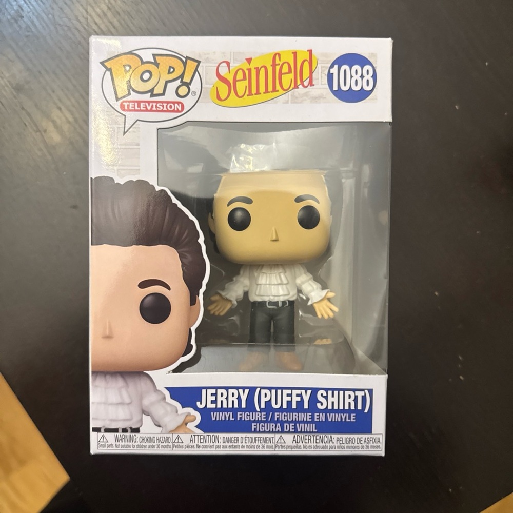 Funko Seinfeld Jerry Vinyl Figure with Puffy Shirt
